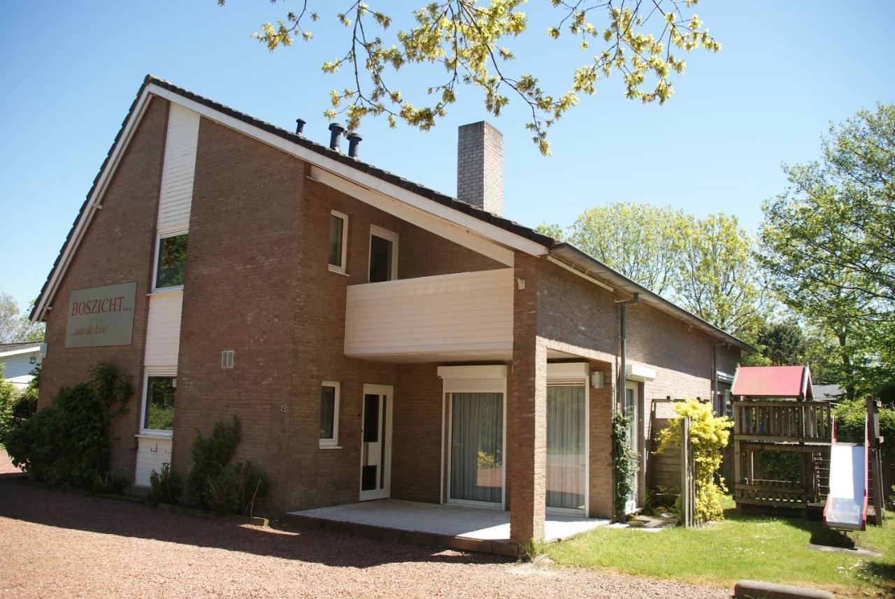 Boszicht 6 Halfvrijstaande Vakantiewoning In Oostkapelle Exterior foto